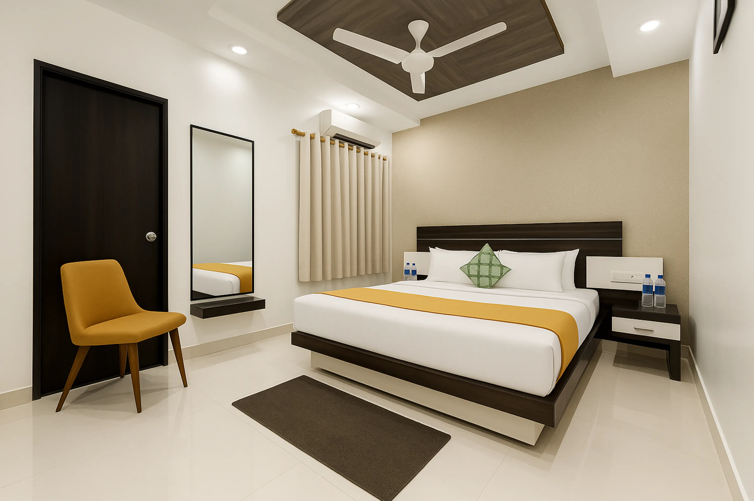 Family-friendly double room close to Somnath Temple