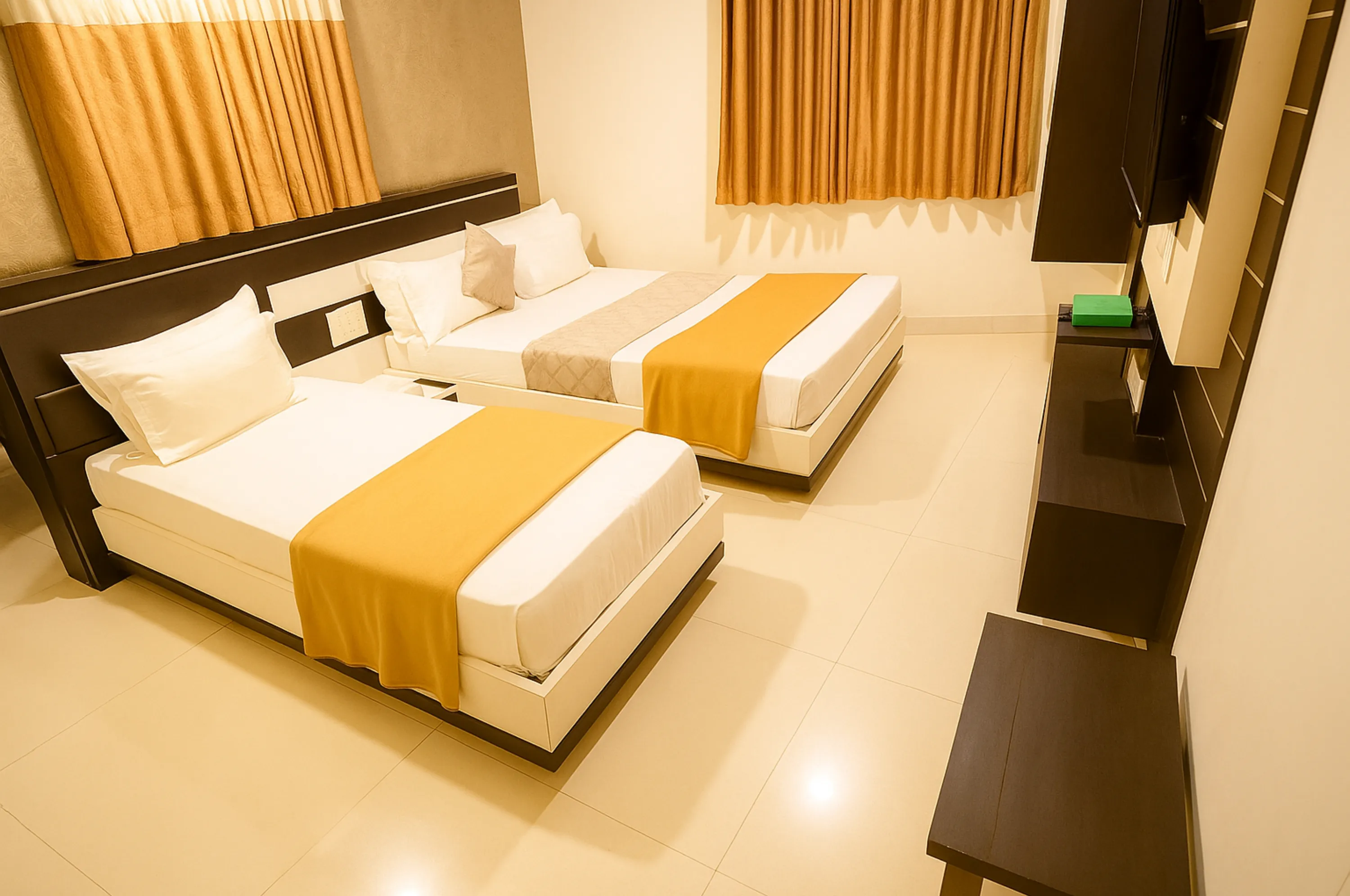 Clean triple bed room near Somnath Temple for families