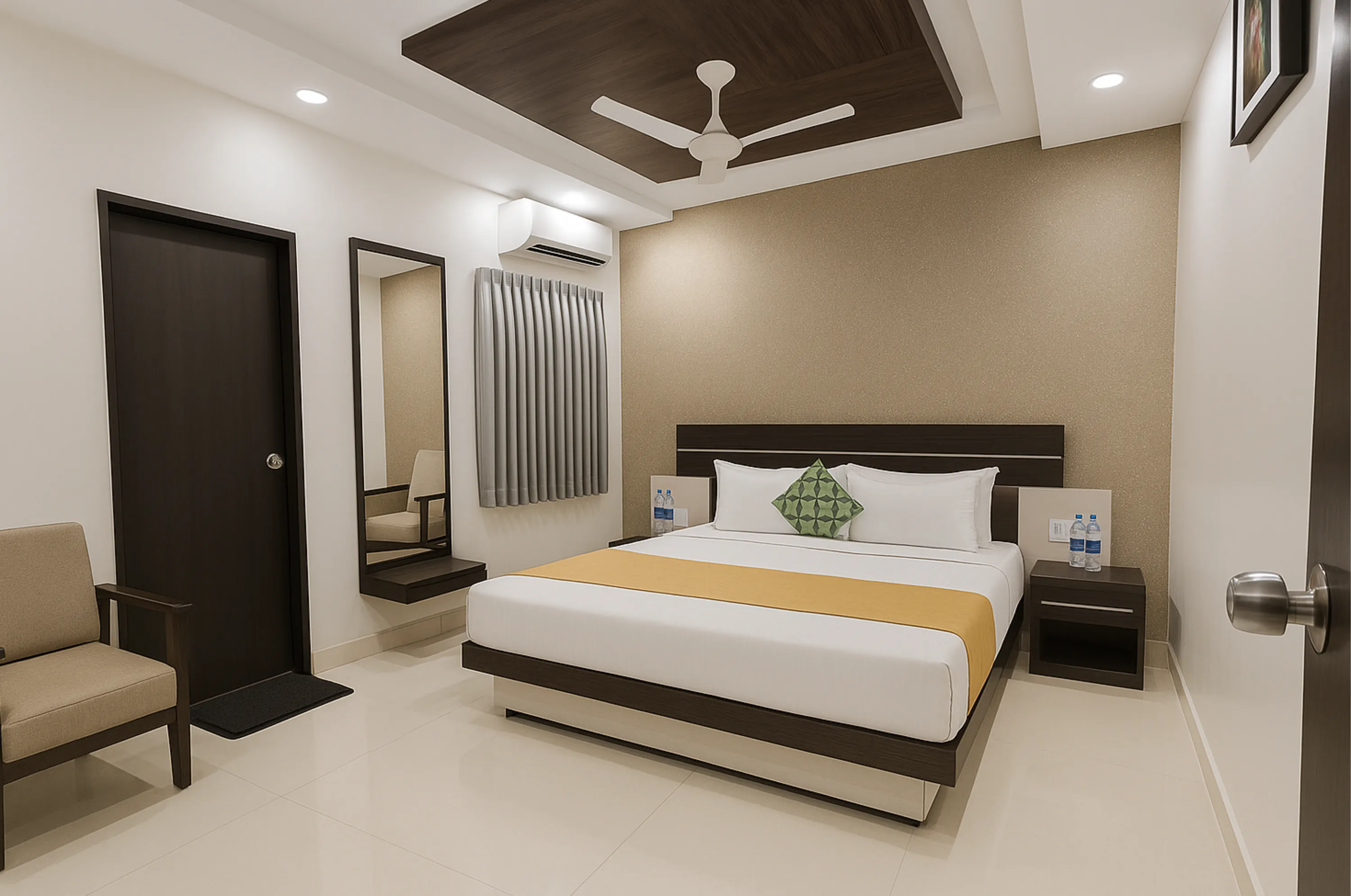 Hotel Shiv Sadan exterior view near Somnath Temple Gujarat